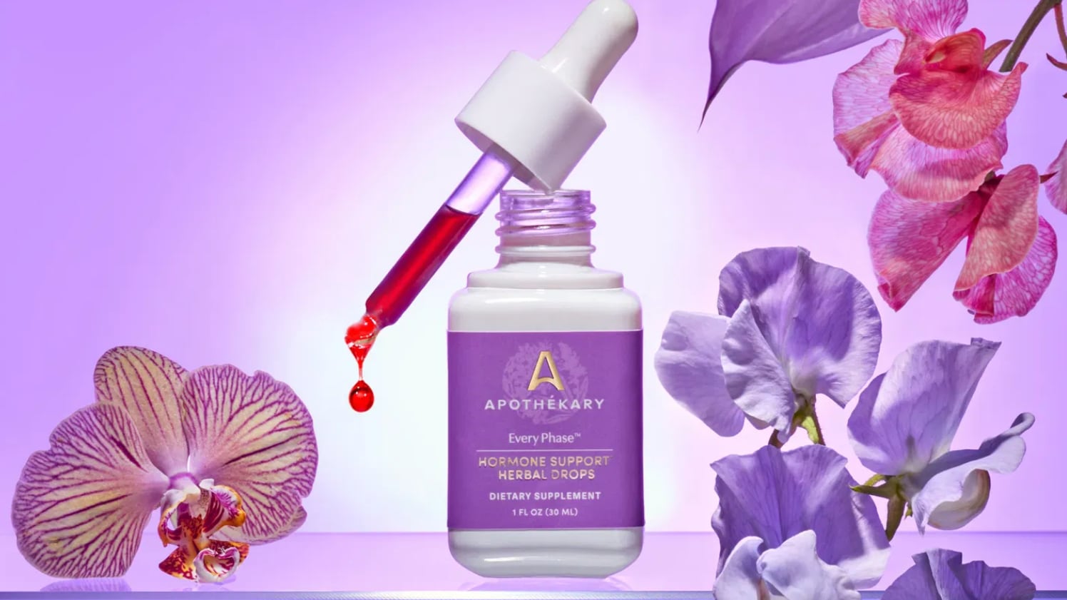 Apothékary’s New Daily Herbal Drops Support Hormone Health