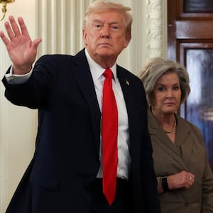 Donald Trump and Susie Wiles