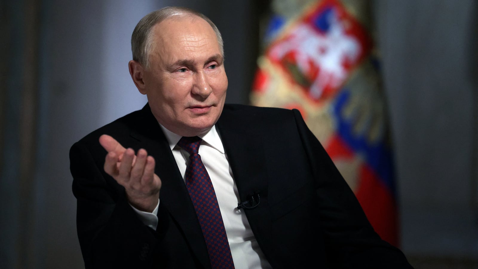 Vladimir Putin said in an interview with state television that Russia is ready to use nuclear weapons.