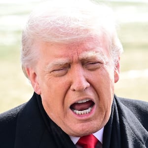 President Donald Trump speaks to reporters before departing the White House in Washington, United States, on January 27, 2026.