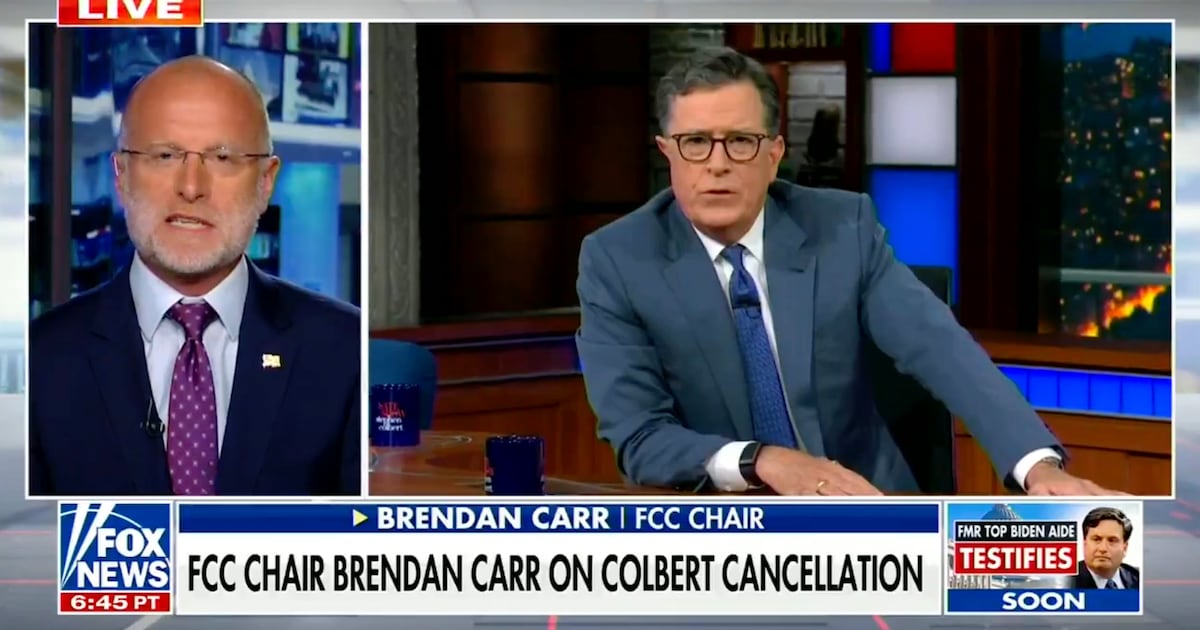 FCC-Vorsitzender weicht direkter Frage von Fox News zu Colberts Entlassung ...
