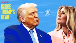 Donald and Melania Trump. illo