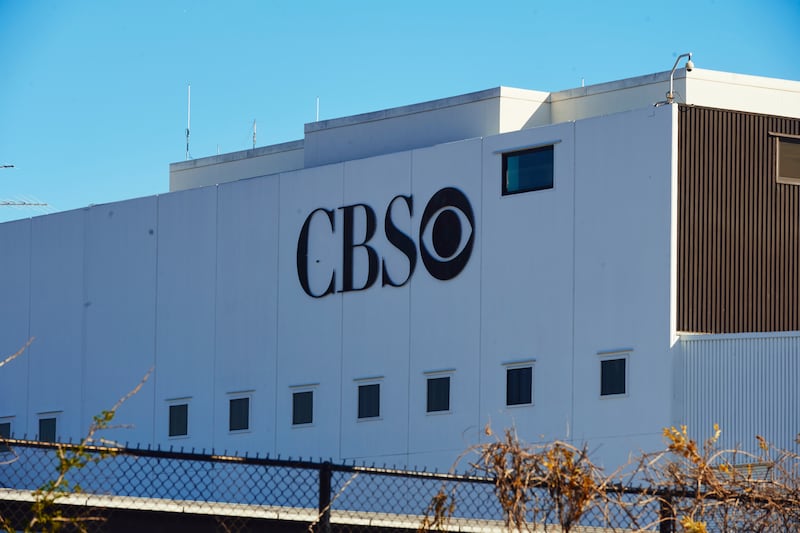 CBS Television City Studios is photographed in Los Angeles, California on March 2, 2021. (Photo by Michael Buckner/Penske Media via Getty Images)
