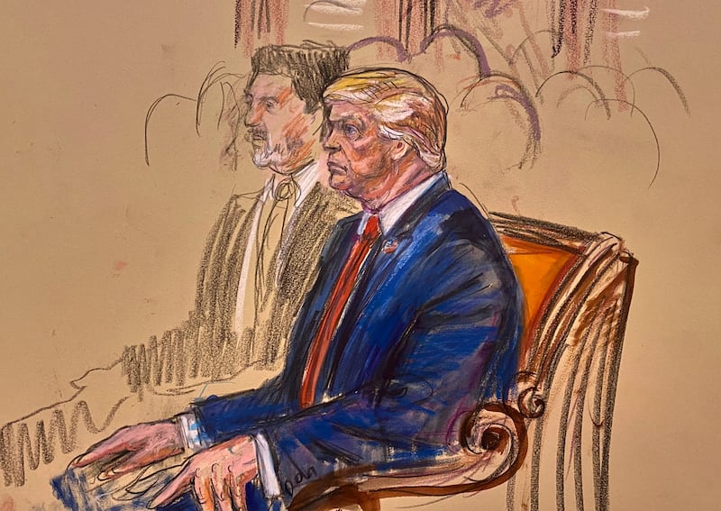 U.S. Supreme Court sketch
