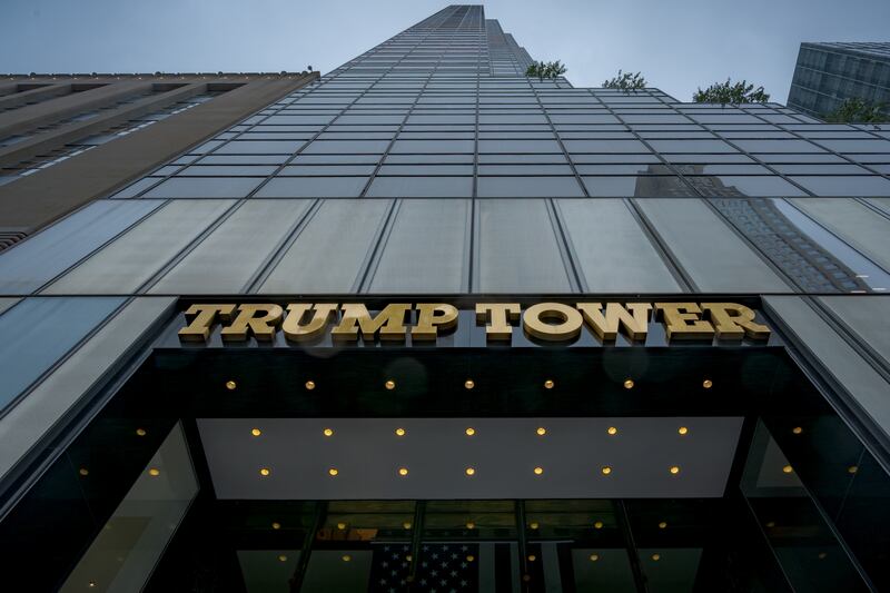 Trump Tower in Midtown Manhattan.