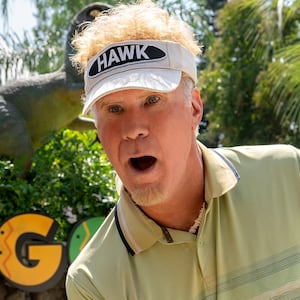 (L to R) Jimmy Tatro as Lance and Will Ferrell as Lonnie in Episode 101 of The Hawk.