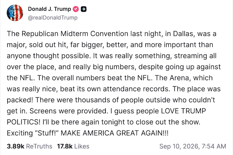 Trump Truth Social