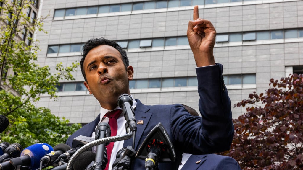 Former presidential candidate Vivek Ramaswamy