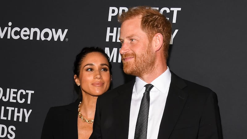 Meghan, Duchess of Sussex, Prince Harry, Duke of Sussex at Project Healthy Minds' World Mental Health Day Festival held at Spring Studios on October 09, 2025 in New York, New York.