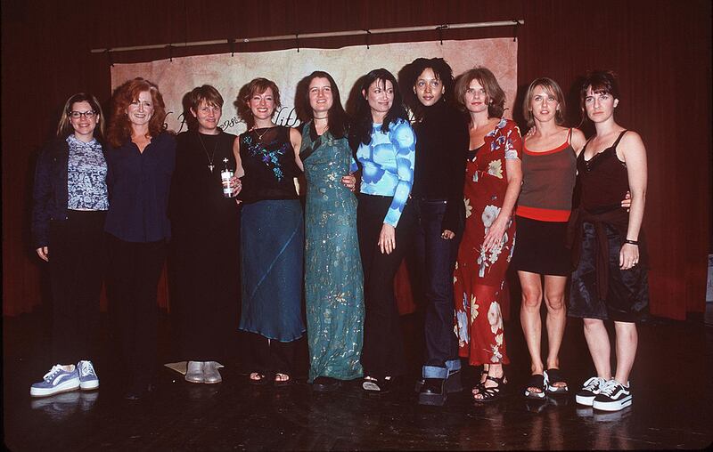Lilith Fair during a 1998 Press Conference to Announce Lilith Fair Tour at El Rey Theatre in Los Angeles, California, United States. (Photo by SGranitz/WireImage)