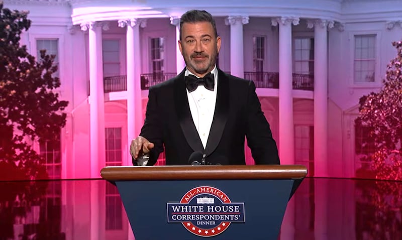 Jimmy Kimmel Live!, Jimmy Kimmel giving mock WHCD roast