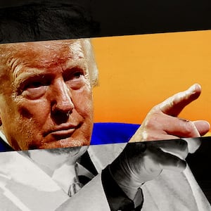 Donald Trump and Miss Veneuela