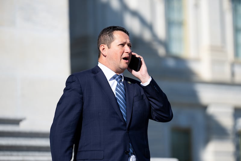 Gonzales, a three-term congressman running for reelection, has denied the affair.