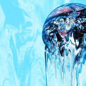 image of ocean melting with light blue water swirling in background 10yearchallenge how hard did aging hit you climate change global warming