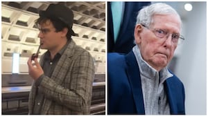 Climate acitvist and McConell