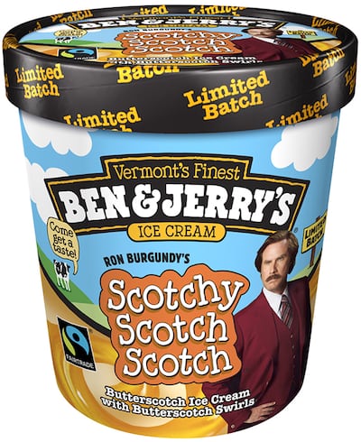 Ben and Jerry's Celebrity Flavors