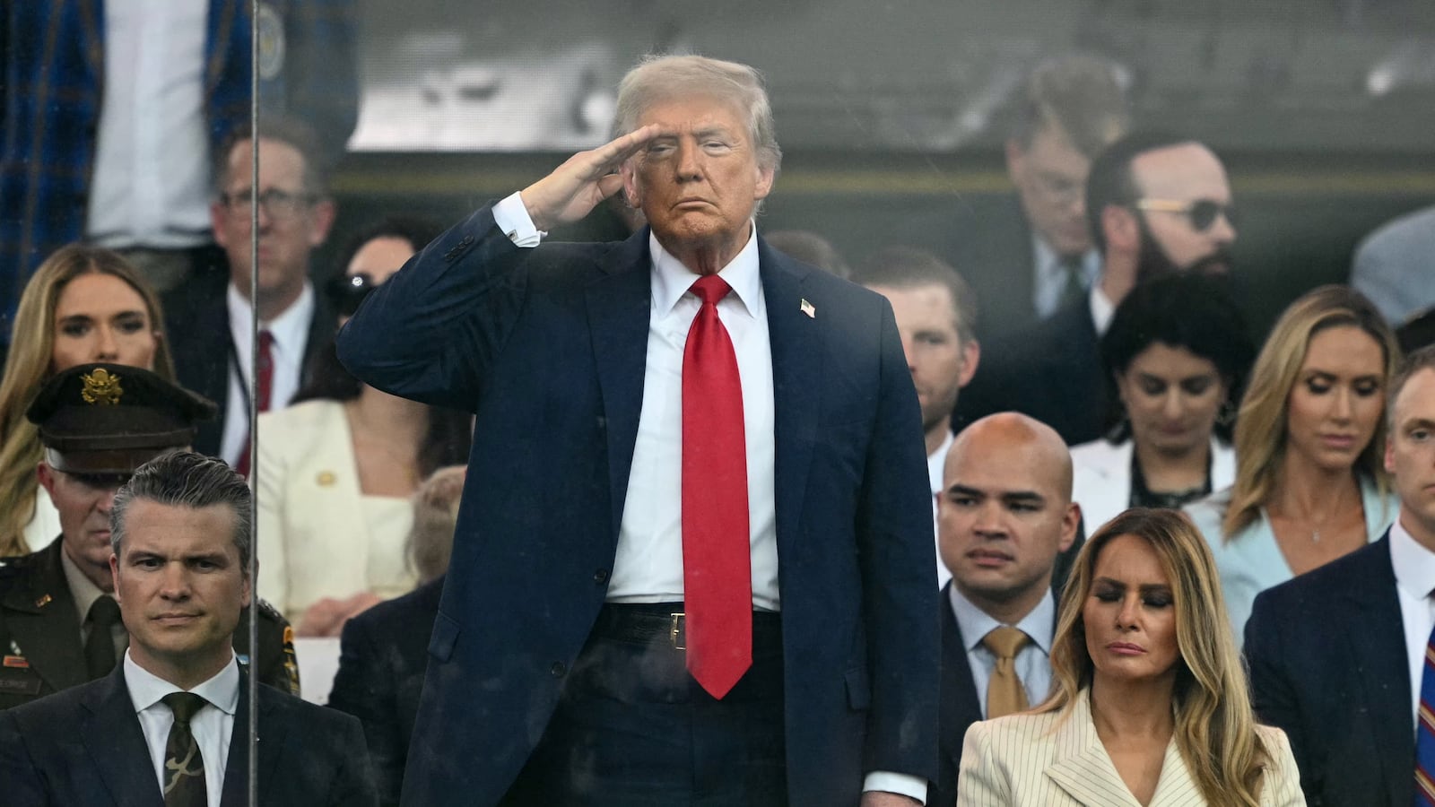 Trump's lavish military parade cost him $45 million.
