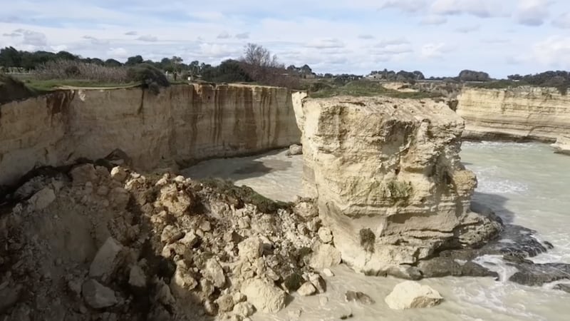 Collapsed Torre Sant'Andrea