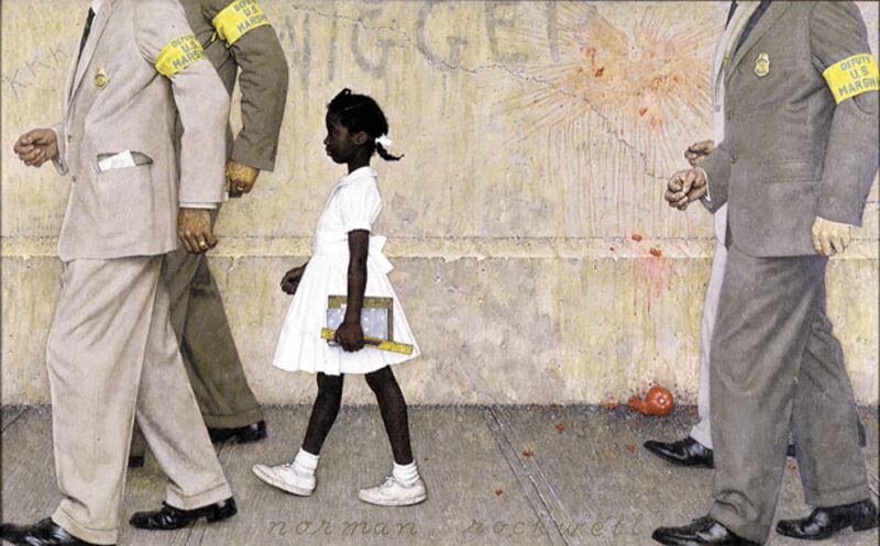 galleries/2009/12/21/norman-rockwell-double-takes/norman-rockwell---problem-we-all-live_xaprxt