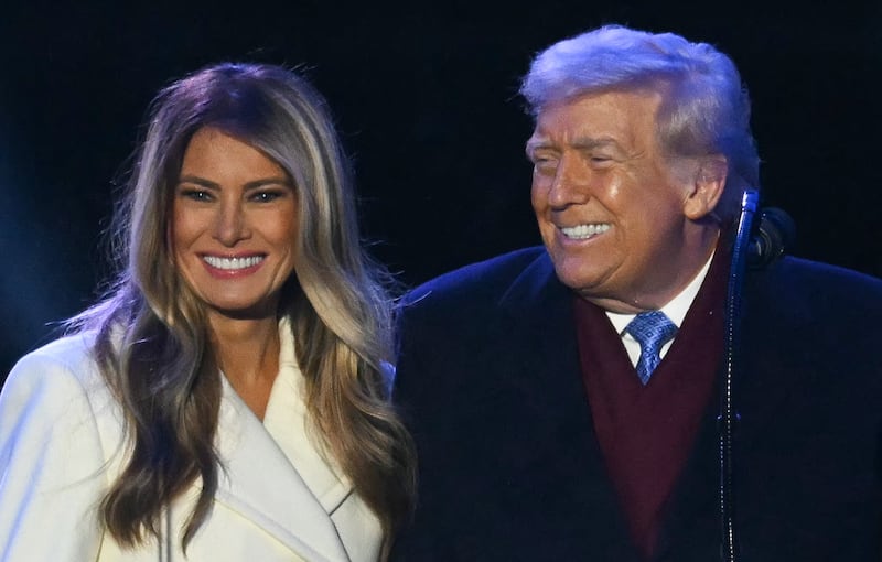 President Donald Trump, pictured Dec. 4 with First Lady Melania, is set to attend the World Cup Final Draw on December 5.