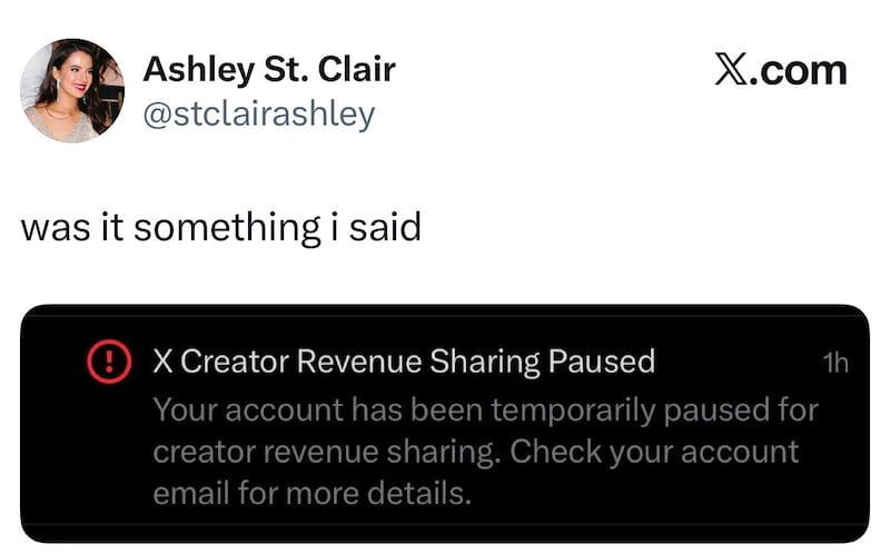 Ashley St. Clair on X