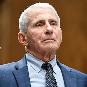 Dr. Anthony Fauci is sworn in during a Senate Homeland Security and Governmental Affairs committee hearing on Capitol Hill in Washington, DC, on July 29, 2026.