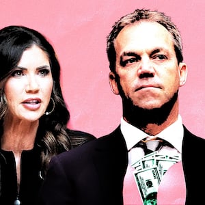 Kristi and Bryon Noem's money scandal.