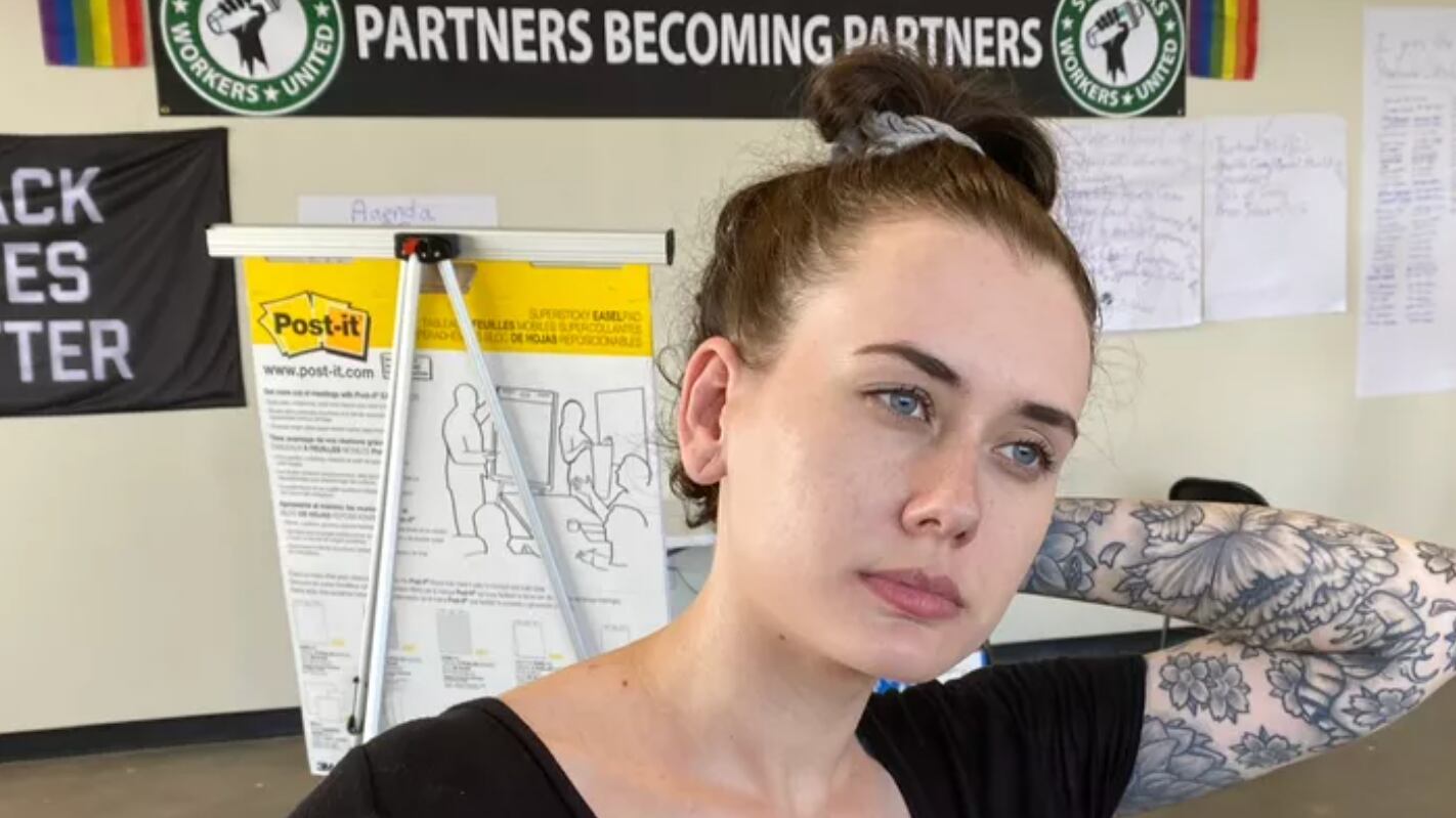 Former Starbucks employee Lexi Rizzo