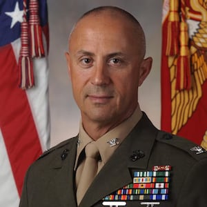 Headshot of Marine Corps Colonel Daren Margolin.