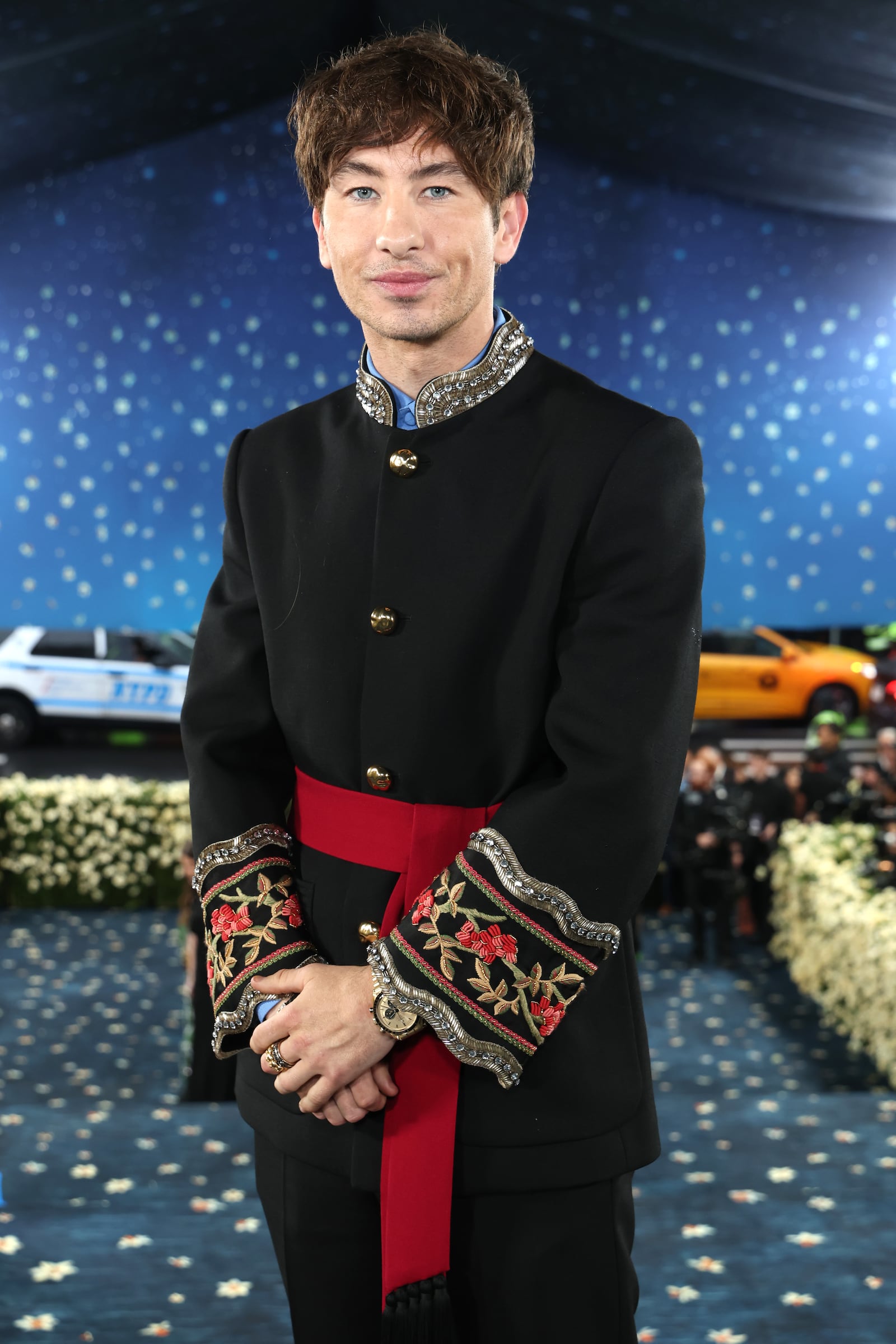 Barry Keoghan at the 2025 Met Gala Celebrating "Superfine: Tailoring Black Style" in New York City.