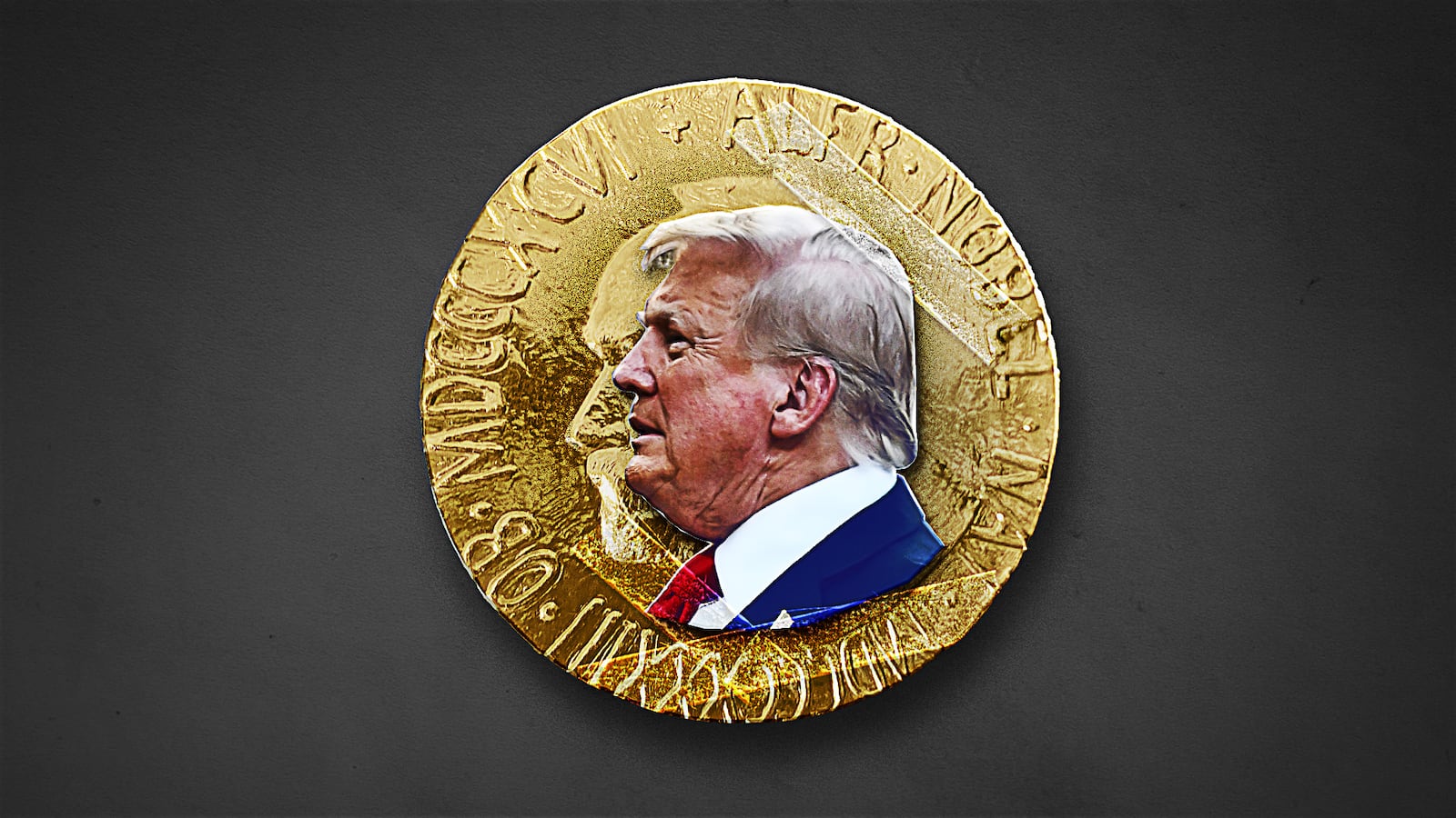 Trump thinks he deserves the Nobel Peace Medal.