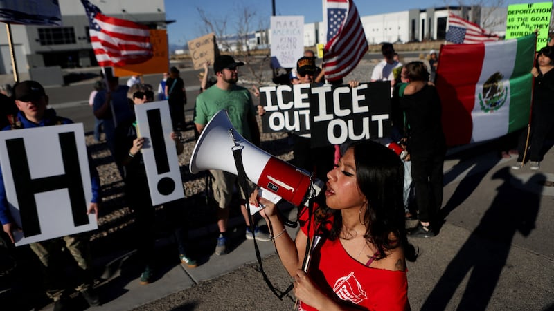 ICE protest