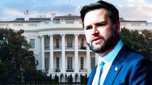 JD Vance, white house photo illustration
