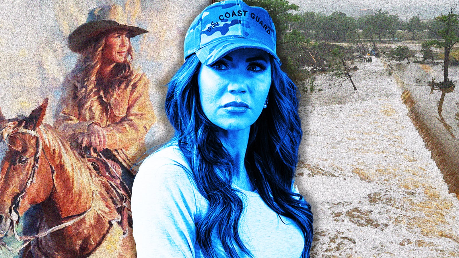 Kristi Noem photo illustration