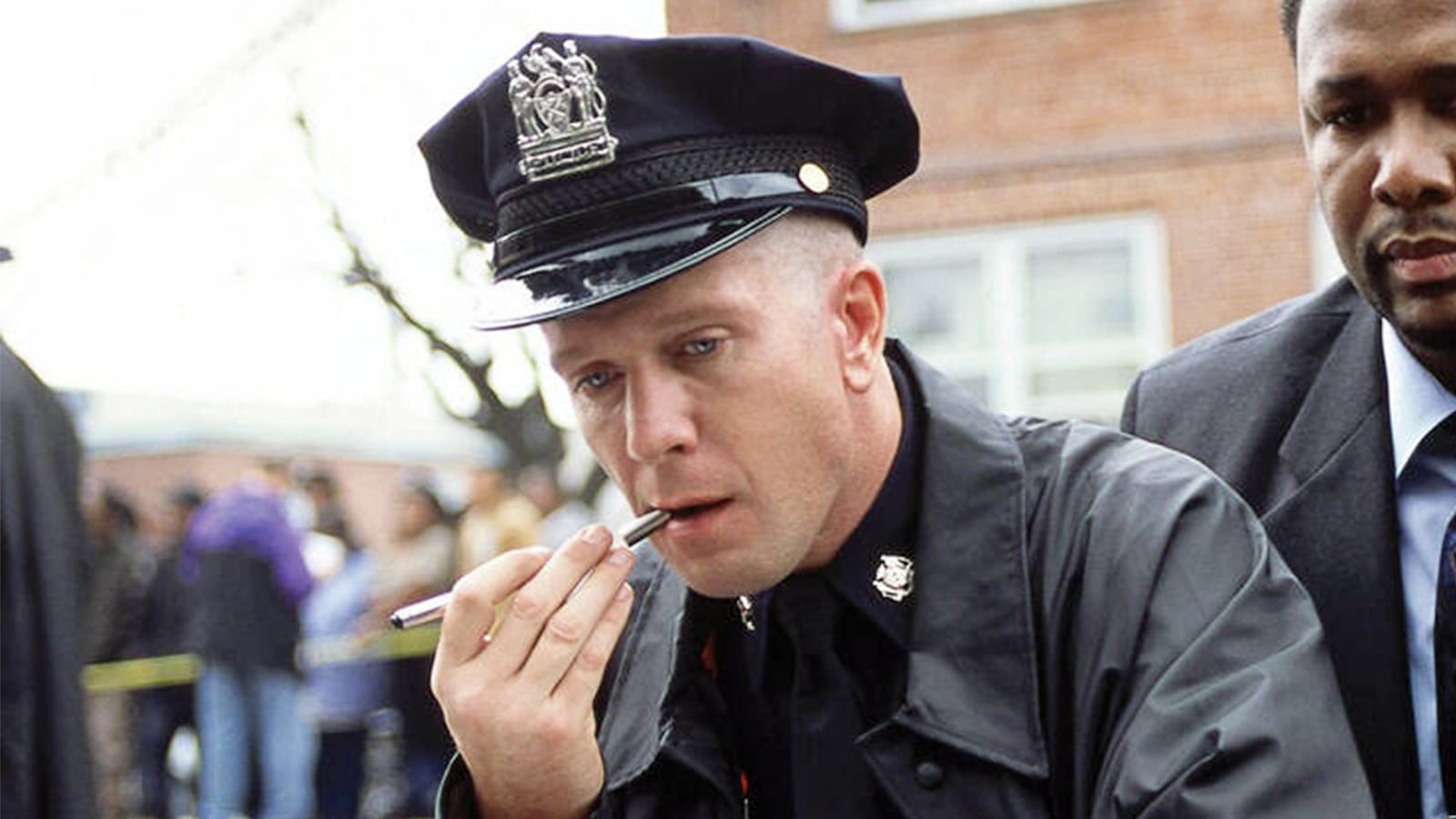 Bobby J. Brown who played Officer Bobby Brown in "The Wire."