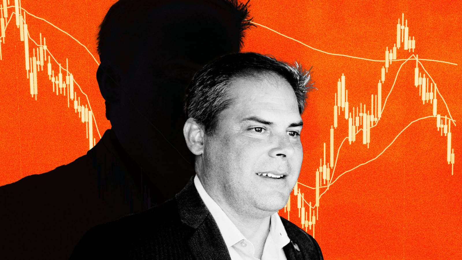 A photo including Rep. Mike Garcia and a photo of stock trading