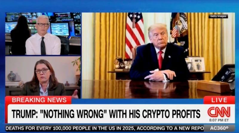 Mary Trump discusses her estranged uncle Donald on CNN.