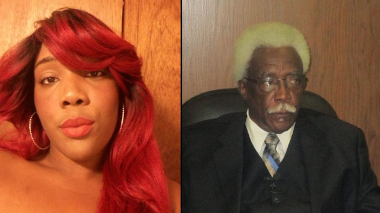 Keisha Miles and Joe Cornelius Sr.