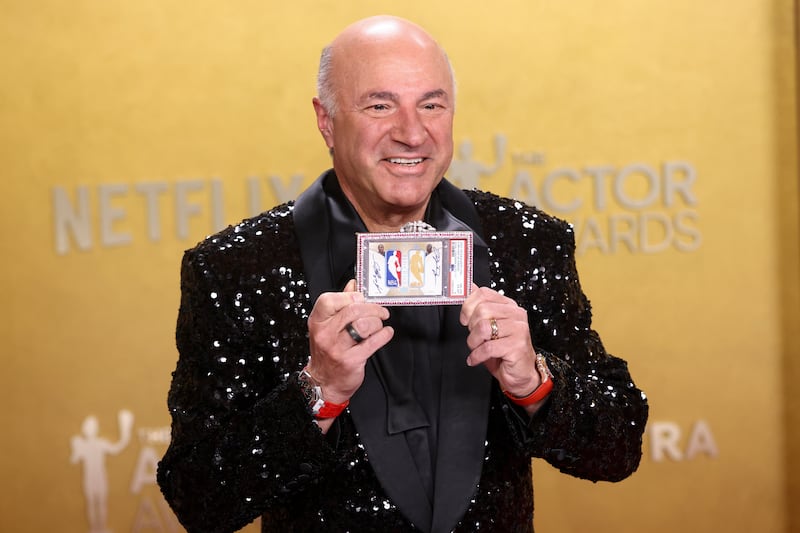 Kevin O'Leary at the 32nd Annual Actor Awards Presented by SAG-AFTRA held at Shrine Auditorium and Expo Hall on March 01, 2026 in Los Angeles, California.
