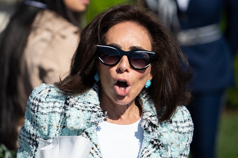 UNITED STATES - APRIL 6: Jeanine Pirro, the U.S. attorney for Washington, D.C., attends the White House Easter Egg Roll on the South Lawn on Monday, April 6, 2026. (Tom Williams/CQ-Roll Call, Inc via Getty Images)