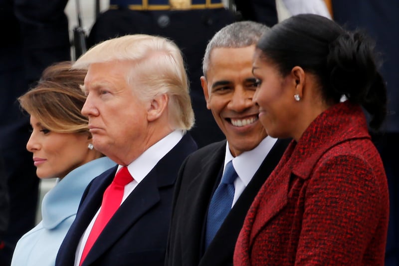 Trump Obama
