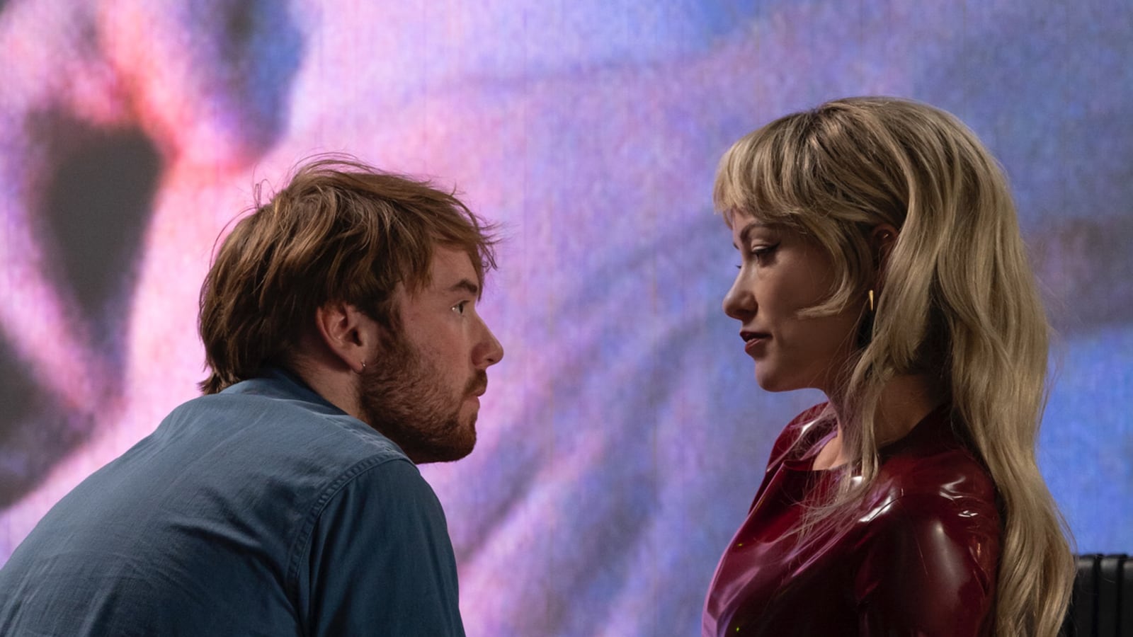 Cooper Hoffman and Olivia Wilde appear in I Want Your Sex by Gregg Araki, an official selection of the 2026 Sundance Film Festival. Courtesy of Sundance Institute | photo by Lacey Terrell