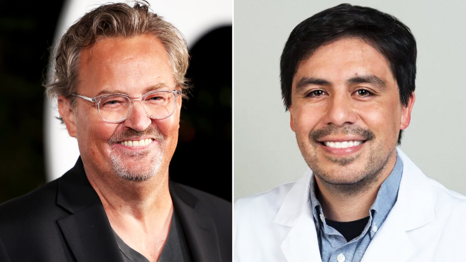 Matthew Perry and Dr. Salvador Plasencia.