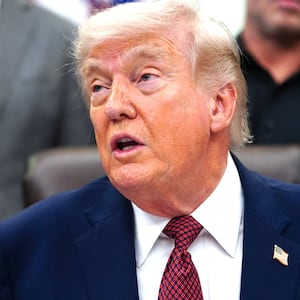 Donald Trump speaks about research into mental health treatments