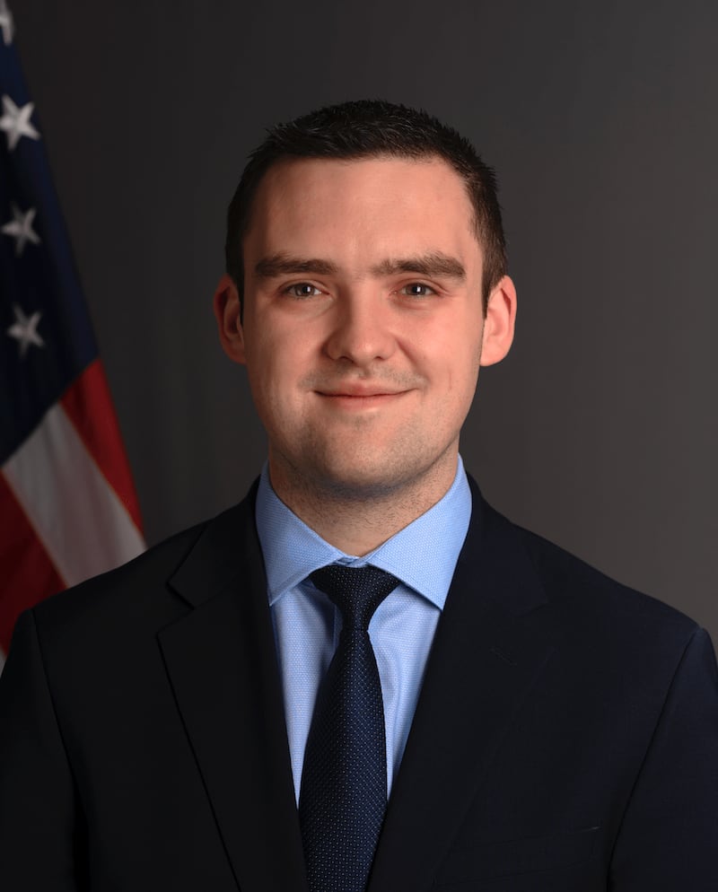 Dylan Johnson currently serves as Assistant Secretary of State for Global Public Affairs.