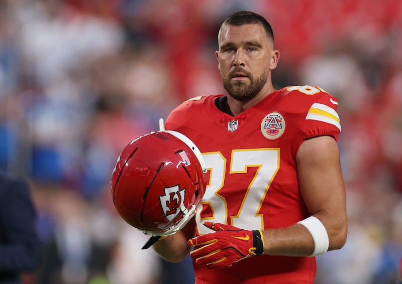 Travis Kelce of the Kansas City Chiefs.