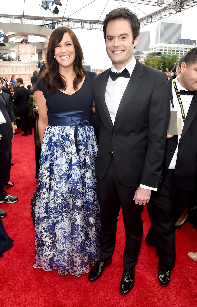 Maggie Carey and actor Bill Hader