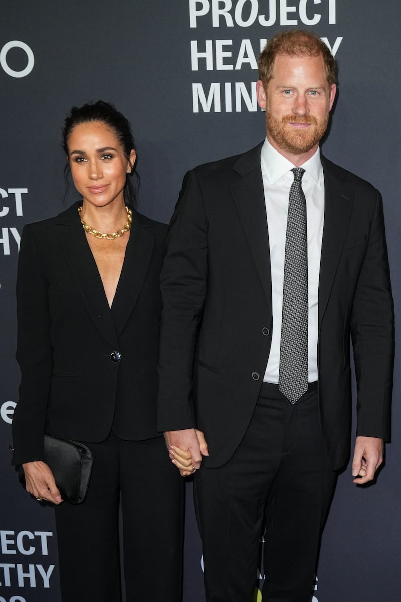 Meghan, Duchess of Sussex and Prince Harry, Duke of Sussex, attend the Project Healthy Minds 3rd Annual Gala