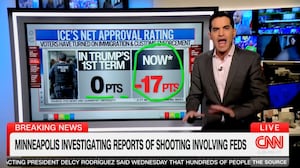 Harry Enten on ICE approval ratings.