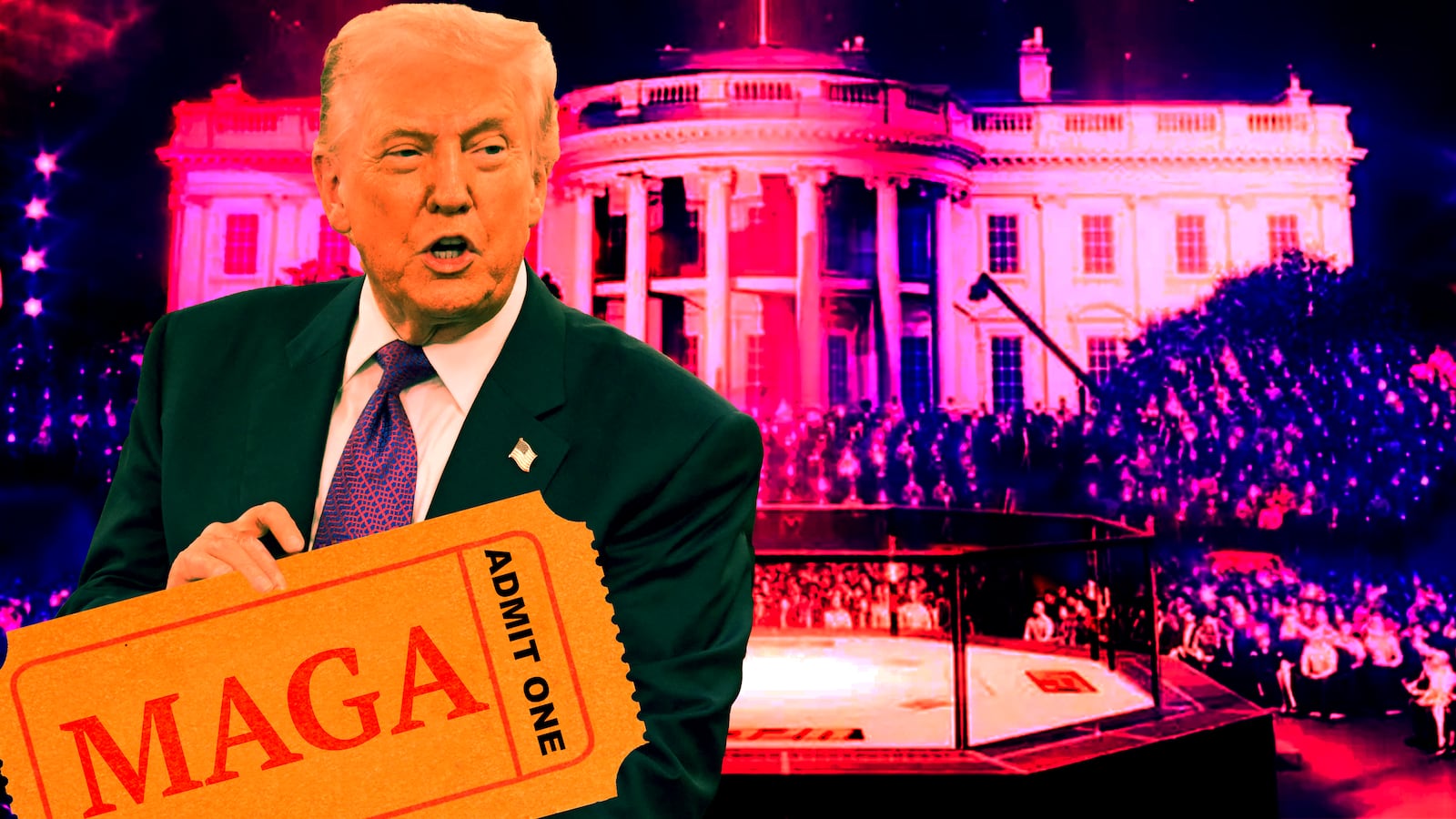 White House UFC photo illustration